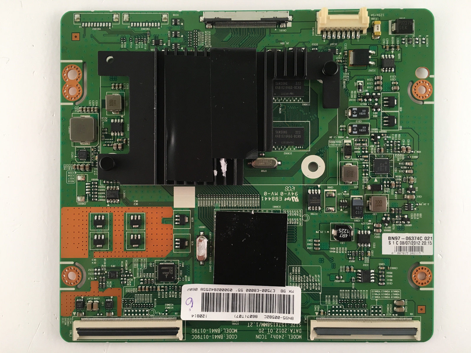 Samsung UN55ES8000F T-Con Board BN95-00582C, (BN41-01790C, BN97-06374C)